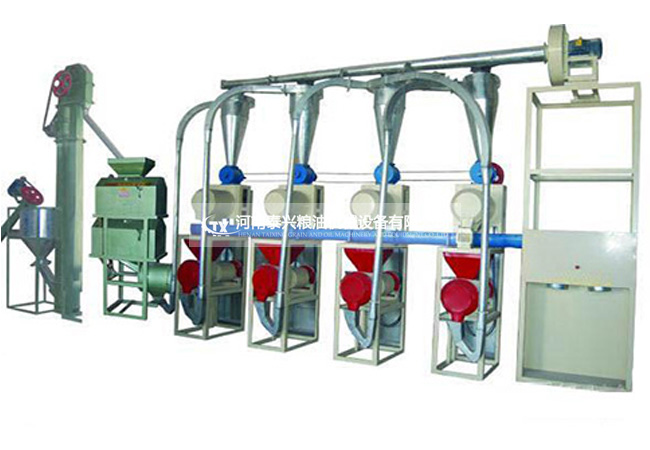 全自動雜糧加工設(shè)備機組