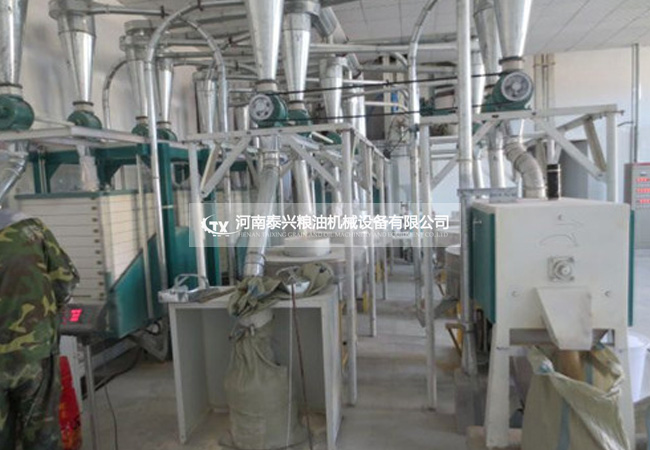 黑龍江伊春10噸玉米加工設備安裝案例